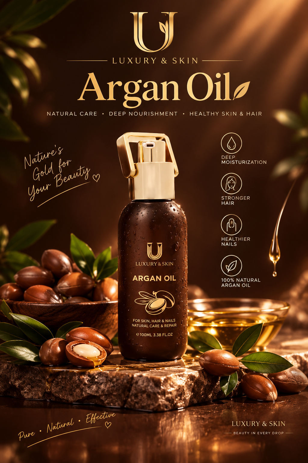 روغن آرگان لاکچری کوین